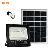 Niudi Wholesale Solar  Panel Back Yard Square IP65 Waterproof Outdoor Led Solar Flood Light 50W 100w 200w 300w